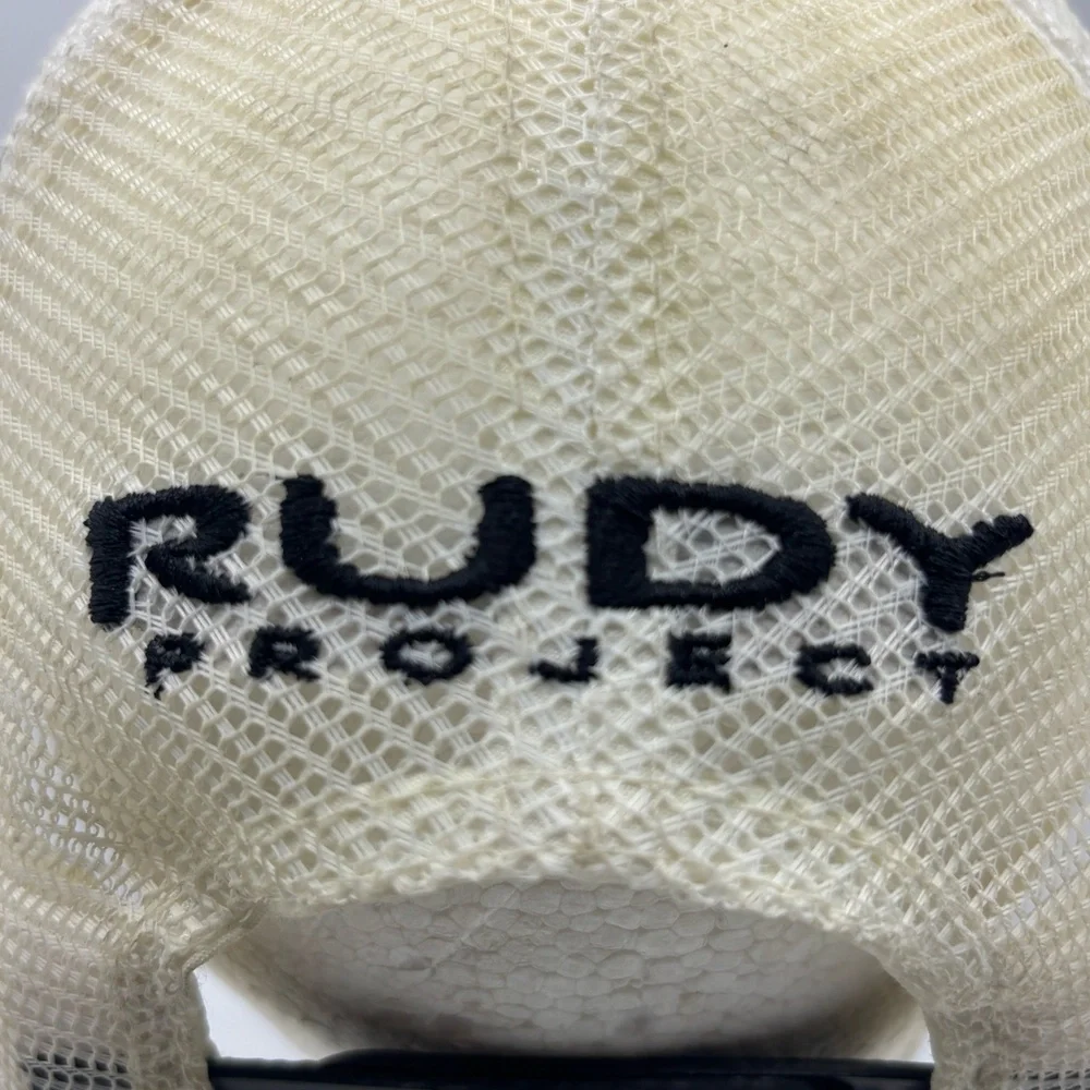 Rudy Project #1 Kona Trucker Hat Black White Mesh Snapback Cap